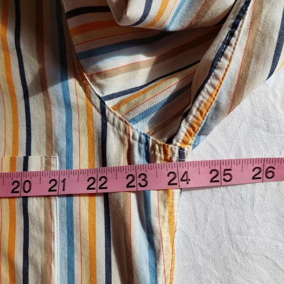 Vintage MONTERREY SHIRTS SHIRTMAKER made in Italy 100% Cotton striped Retro - Picture 5 of 14